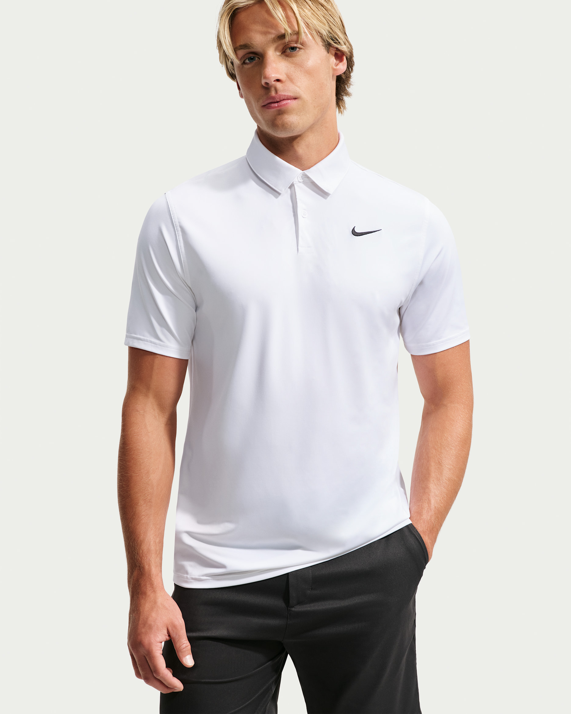 Nike Velocity Men's Dri-FIT Chest-Logo Golf Polo. Nike FI
